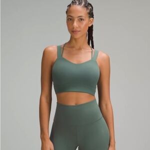 Lululemon Like a Cloud Longline Bra *Light Support, D/DD Cup - Dark Forest